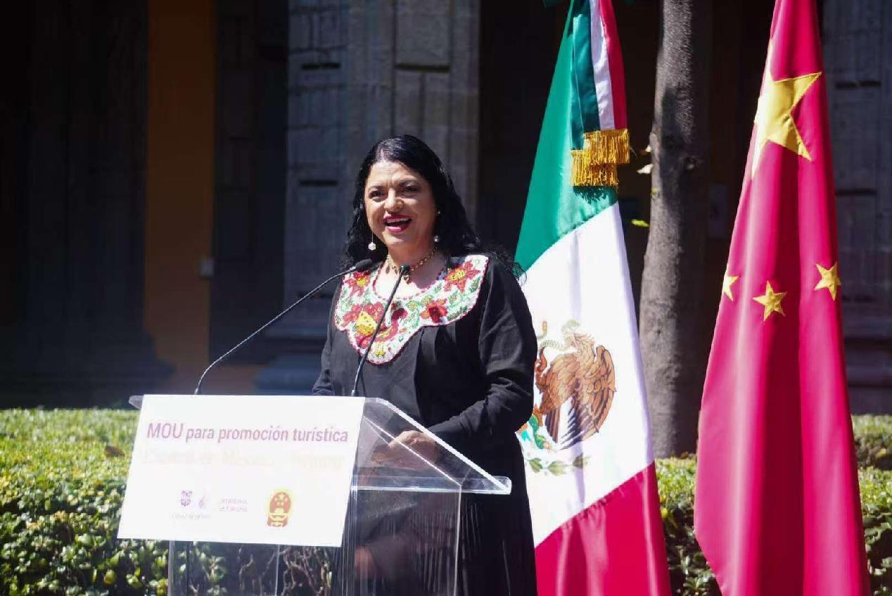 墨西哥城市政府旅游局局长亚历杭德拉&middot;弗劳斯托&middot;格雷罗女士2月13日